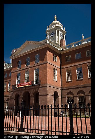 Old Connecticut State House. Hartford, Connecticut, USA (color)