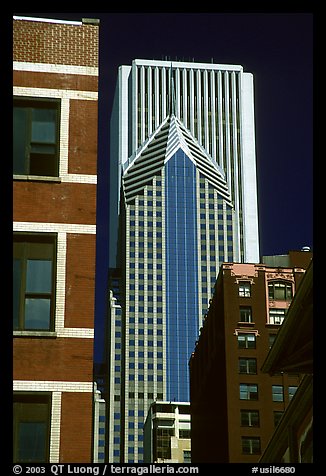 Buildings in downtown. Chicago, Illinois, USA