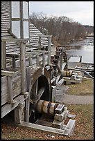 Forge building and river, Saugus Iron Works National Historic Site. Massachussets, USA