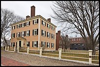 Hawkes House, Salem Maritime National Historic Site. Salem, Massachussets, USA (color)