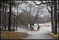 North Bridge, site of the Battle of Concord, Minute Man National Historical Park. Massachussets, USA