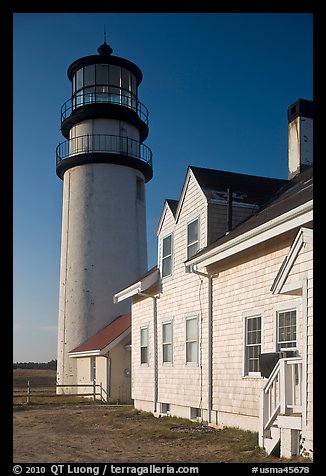 Highland Light, early morning, Cape Cod National Seashore. Cape Cod, Massachussets, USA (color)