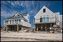 Beach houses, Truro. Cape Cod, Massachussets, USA