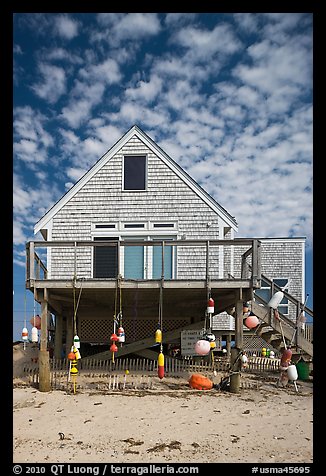 Beach house, Truro. Cape Cod, Massachussets, USA