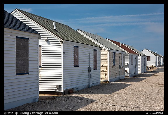 Day Cottages, Truro. Cape Cod, Massachussets, USA