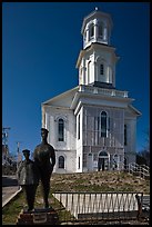 Former church reconverted into libary, Provincetown. Cape Cod, Massachussets, USA