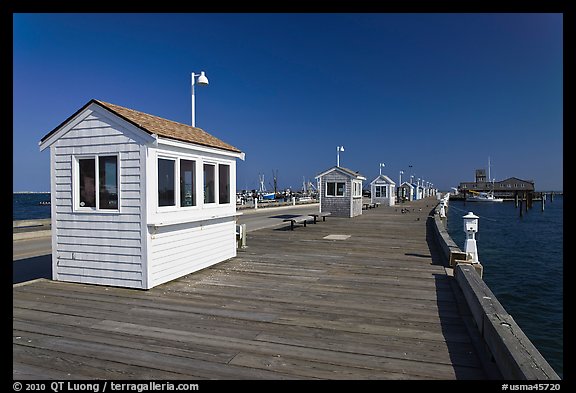 Mac Millan Pier, Provincetown. Cape Cod, Massachussets, USA (color)