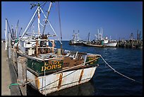 Commercial fishing boat, Provincetown. Cape Cod, Massachussets, USA