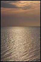 Shimmering water, Cape Cod Bay, Cape Cod National Seashore. Cape Cod, Massachussets, USA ( color)