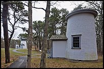 Three sisters lighthouses, Cape Cod National Seashore. Cape Cod, Massachussets, USA