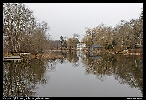 Shawme Millpond, Sandwich. Cape Cod, Massachussets, USA