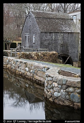 Dexter Grist Mill, Sandwich. Cape Cod, Massachussets, USA