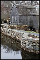 Dexter Grist Mill, Sandwich. Cape Cod, Massachussets, USA ( color)