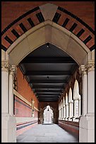 Gallery, Memorial Hall,  Harvard University, Cambridge. Boston, Massachussets, USA ( color)