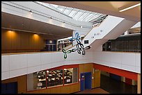 Inside science building, Harvard University, Cambridge. Boston, Massachussets, USA ( color)