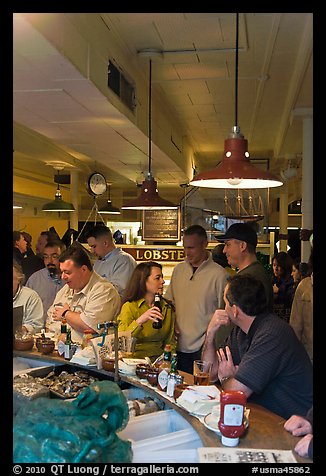 Union Lobster House, oldest restaurant in continuous service in the US. Boston, Massachussets, USA (color)