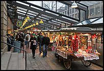 Pushcarts, Faneuil Hall Marketplace. Boston, Massachussets, USA ( color)