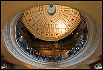 Below the dome, Quincy Market. Boston, Massachussets, USA