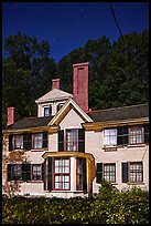 Wayside, home to Louisa May Alcott, Nathaniel Hawthorne, and Margaret Sidney.. Massachussets, USA (color)