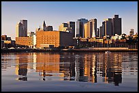 North End and Boston Skyline. Boston, Massachussets, USA ( color)