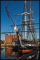 USS Constitution, Boston Historical Park. Boston, Massachussets, USA ( color)