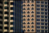 Detail of high rise buildings. Boston, Massachussets, USA ( color)