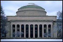 Main entrance of the Massachussetts Institute of Technology. Boston, Massachussets, USA ( color)