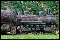 Lacroix steamers. Allagash Wilderness Waterway, Maine, USA