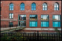 Maine University Art Museum facade. Bangor, Maine, USA ( color)