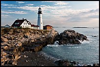 Portland Head Light Station. Portland, Maine, USA (color)