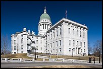 Maine State Capitol. Augusta, Maine, USA (color)
