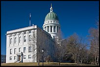 State Capitol of Maine. Augusta, Maine, USA