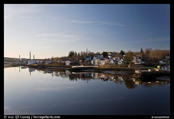 Buckport. Maine, USA (color)