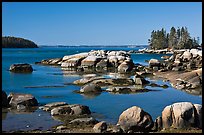 Boulders, Penobscot Bay. Stonington, Maine, USA