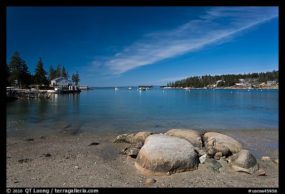 Burnt Cove. Stonington, Maine, USA (color)