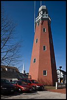 Portland observatory. Portland, Maine, USA (color)