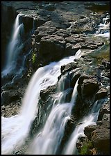 Goosebery falls, Goosebery State Park. Minnesota, USA (color)