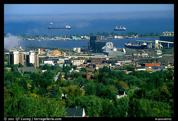 Duluth. Minnesota, USA (color)