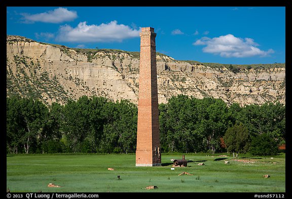 De Mores Packing Plant, Medora. North Dakota, USA (color)