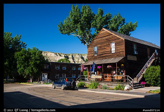 General store, Medora. North Dakota, USA