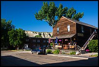 General store, Medora. North Dakota, USA (color)