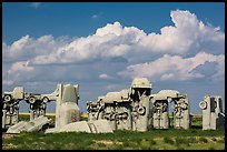 Carhenge. Alliance, Nebraska, USA (color)