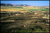 Plains seen from Scotts Bluff. Scotts Bluff National Monument. Nebraska, USA