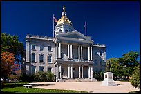 New Hampshire state house. Concord, New Hampshire, USA (color)