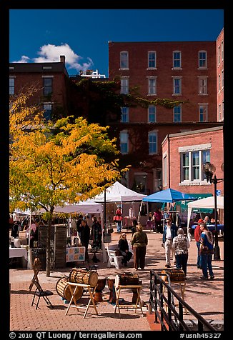 Plazza. Concord, New Hampshire, USA (color)