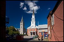 Churches. Concord, New Hampshire, USA (color)