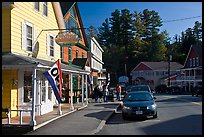 Street, North Woodstock. New Hampshire, USA