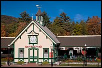 Historic train station. New Hampshire, USA