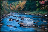 Stream in autumn, White Mountain National Forest. New Hampshire, USA