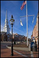 Market Square. Portsmouth, New Hampshire, USA